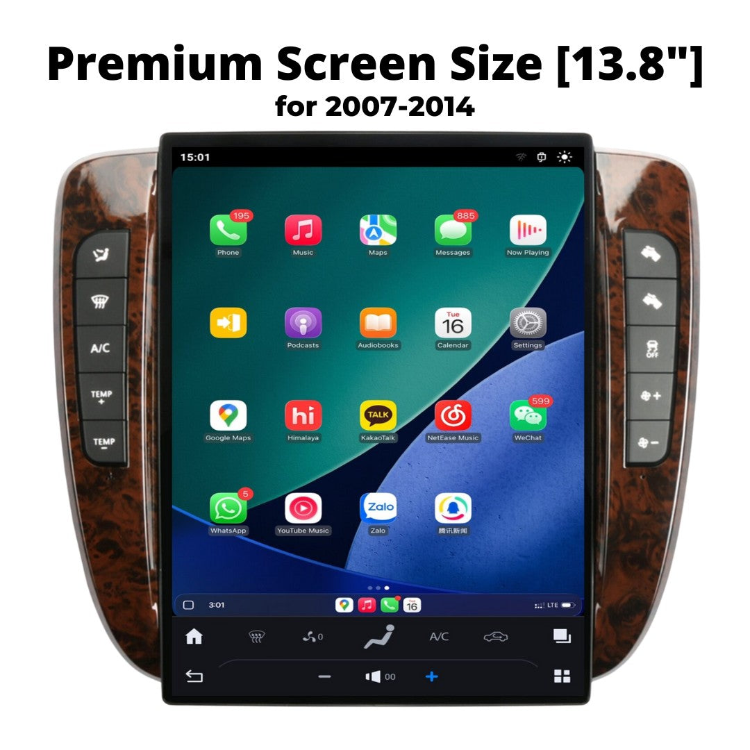 Chevrolet Suburban Tesla Screen