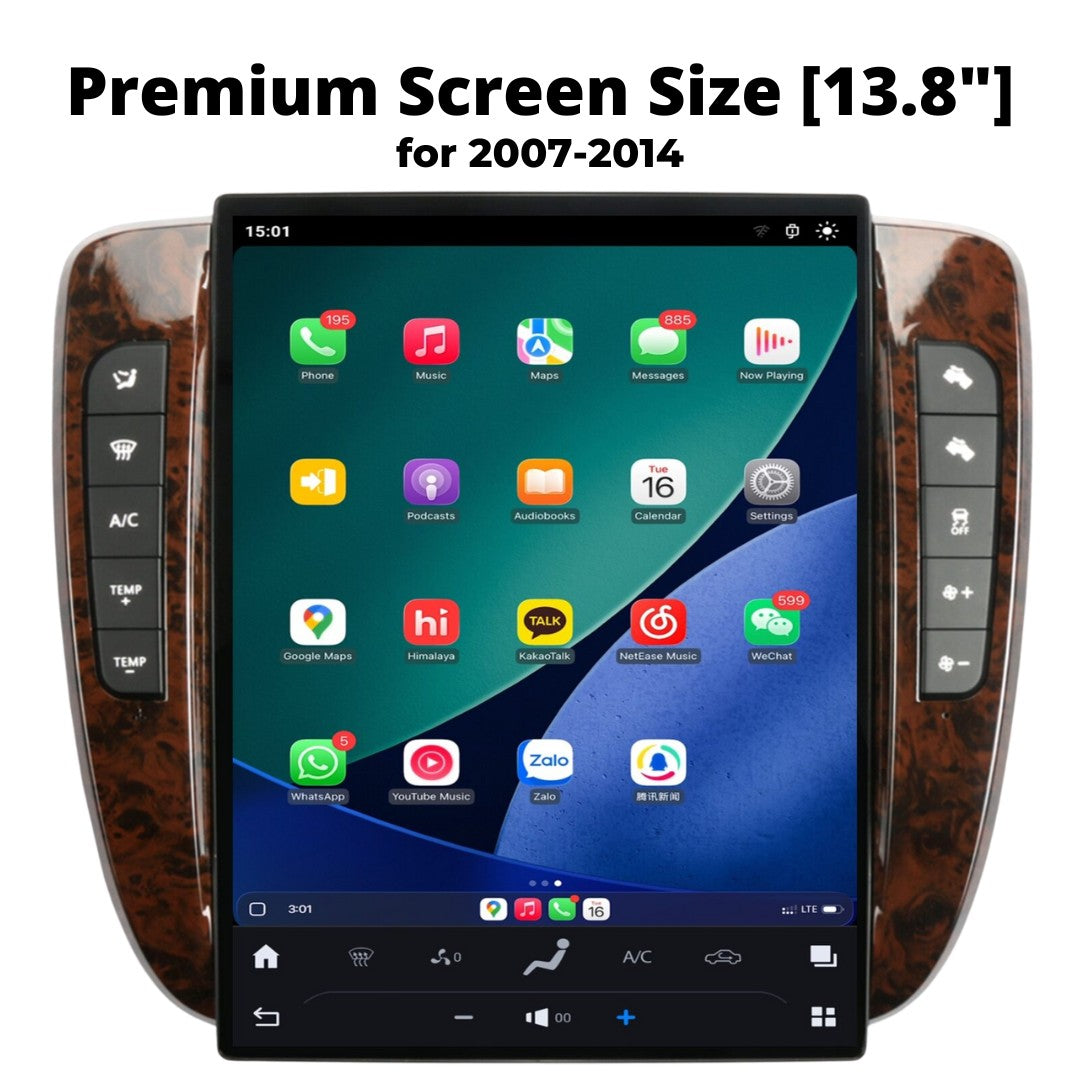 Chevrolet Tahoe Tesla Screen