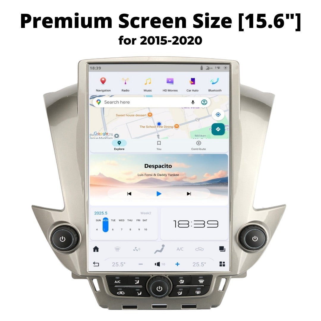 Chevrolet Tahoe Tesla Screen