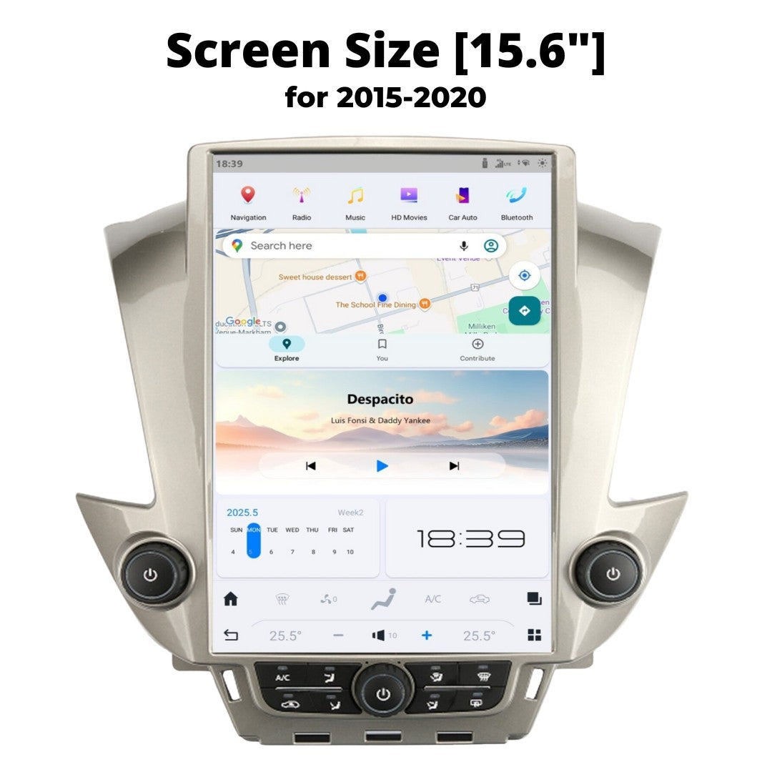 Chevrolet Tahoe Tesla Screen