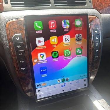 Tesla-style Touch Screen Chevrolet Tahoe Radio Upgrade – Merge Screens