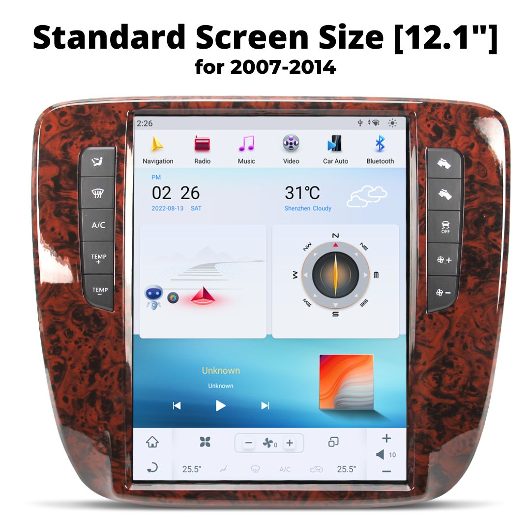 Chevrolet Tahoe Tesla Screen