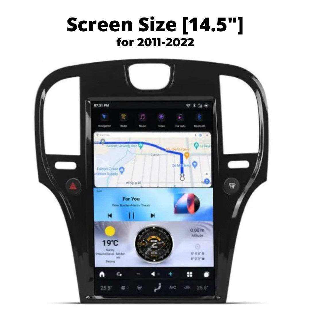 Chrysler 300 Tesla Screen