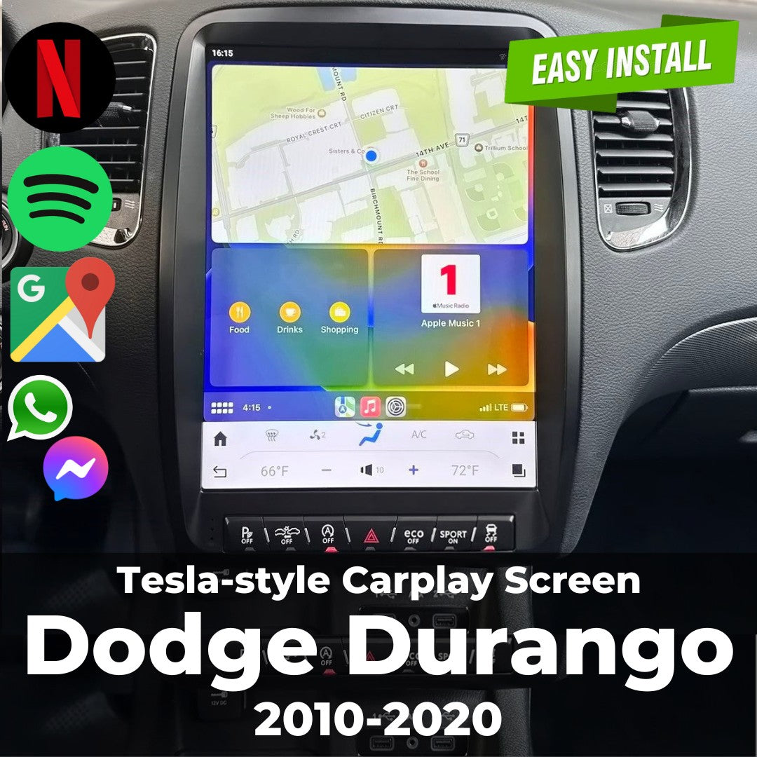 Dodge Durango Tesla Screen