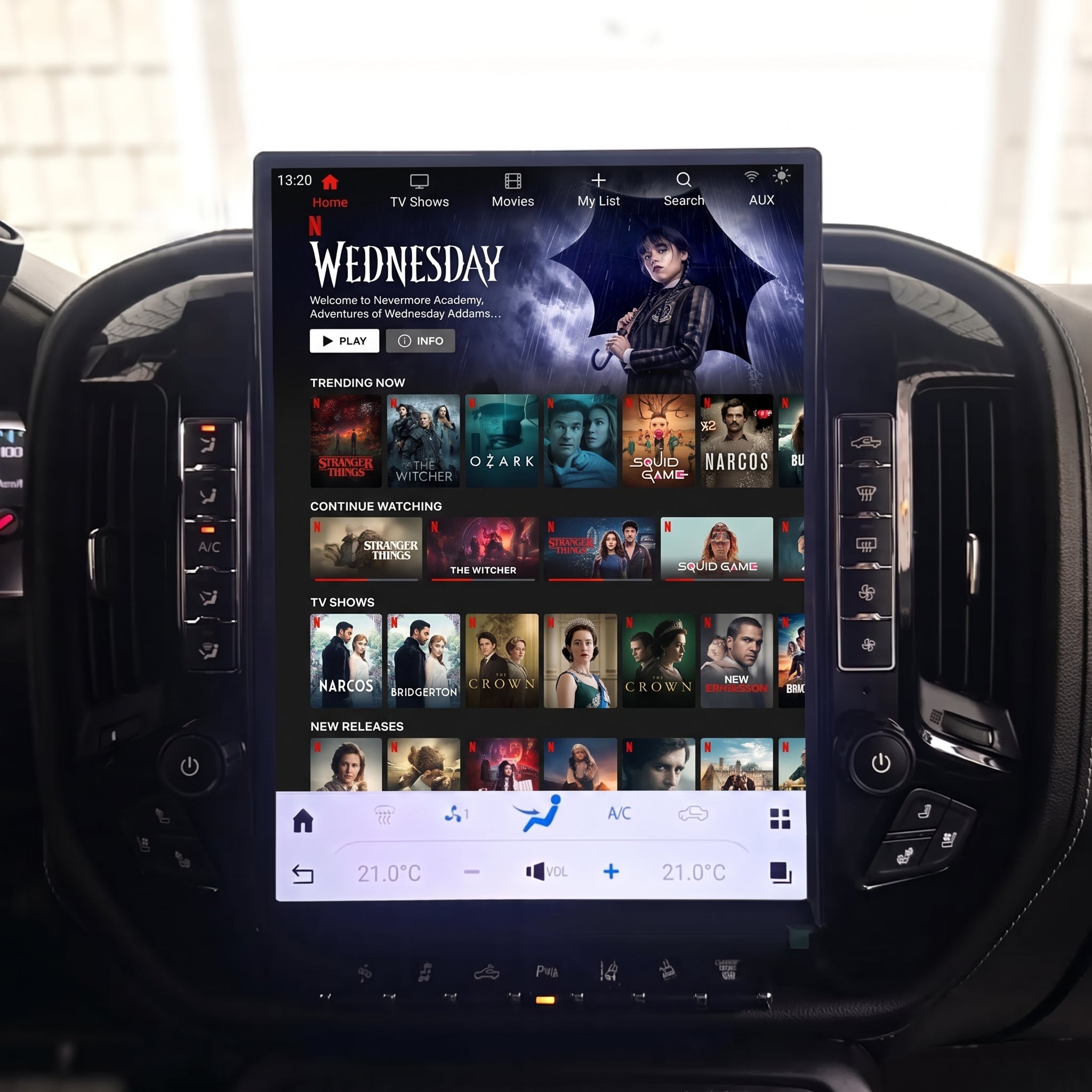 Chevrolet Silverado Tesla Screen 2007-2026 B-Version