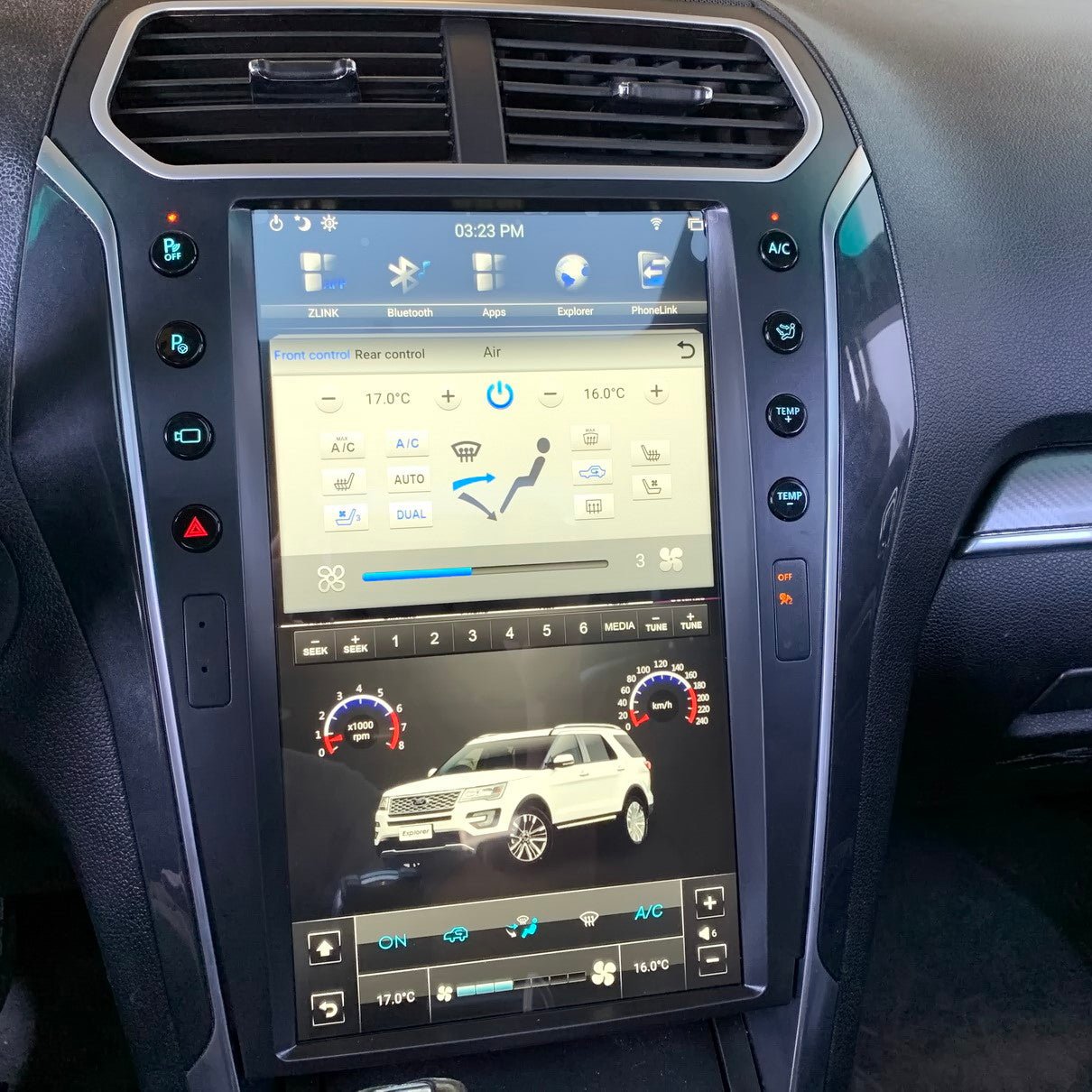 Ford Explorer Tesla Screen