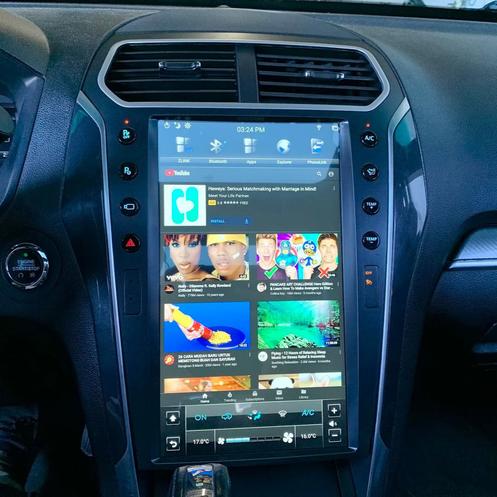 Ford Explorer Tesla Screen