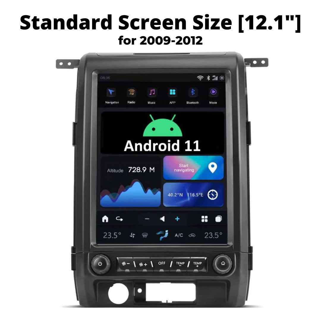 Touch Screen Radio Ford F150 Tesla Screen Upgrade Merge Screens