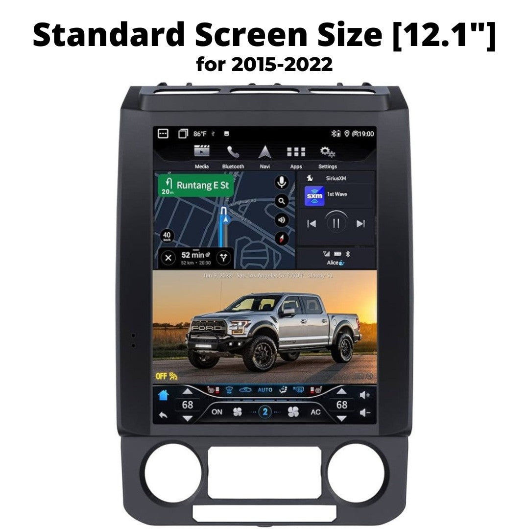 Ford F150 Tesla-style Carplay Screen