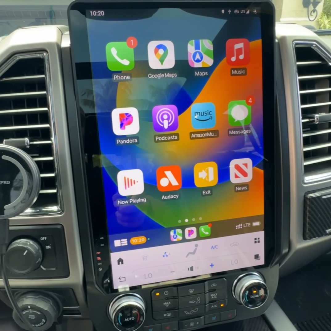 Ford F250 Tesla Screen 