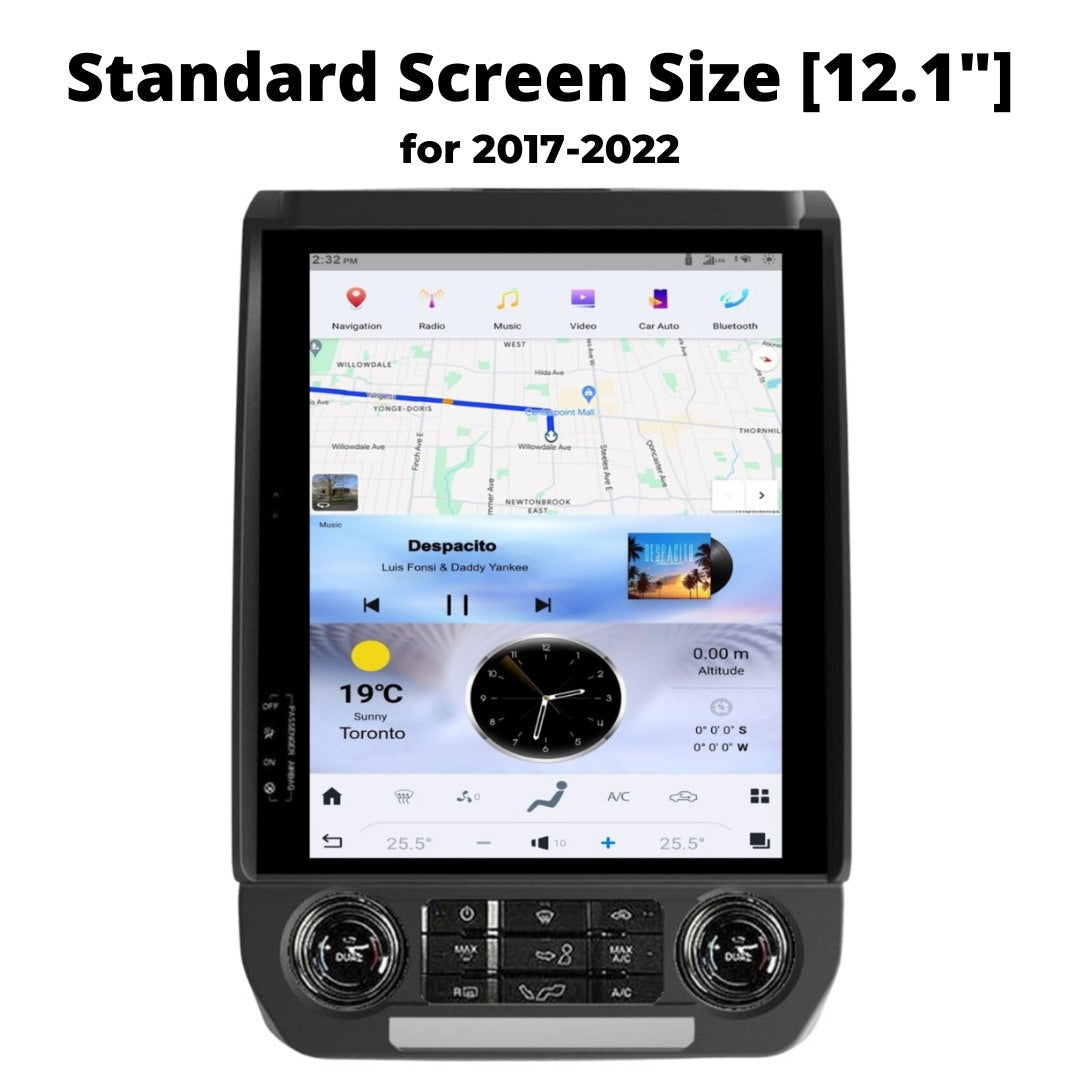 Ford F350 Tesla Screen 