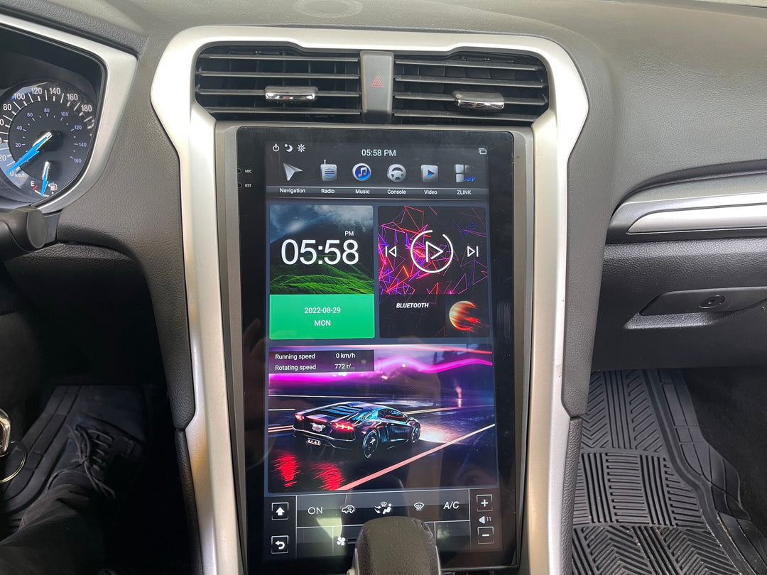 Ford Fusion Tesla Screen