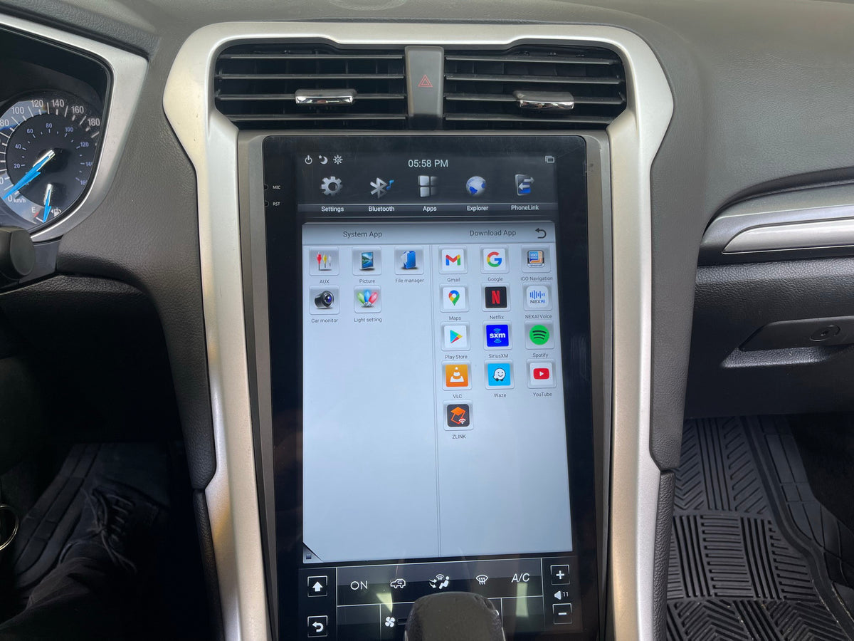 Screne Style Deluxe Ford Fusion Tesla Screen Upgrade (2013-2020)