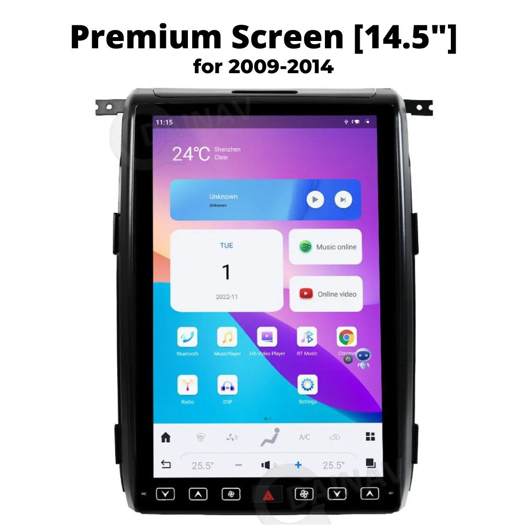Ford F150 Tesla Screen 2009-2026