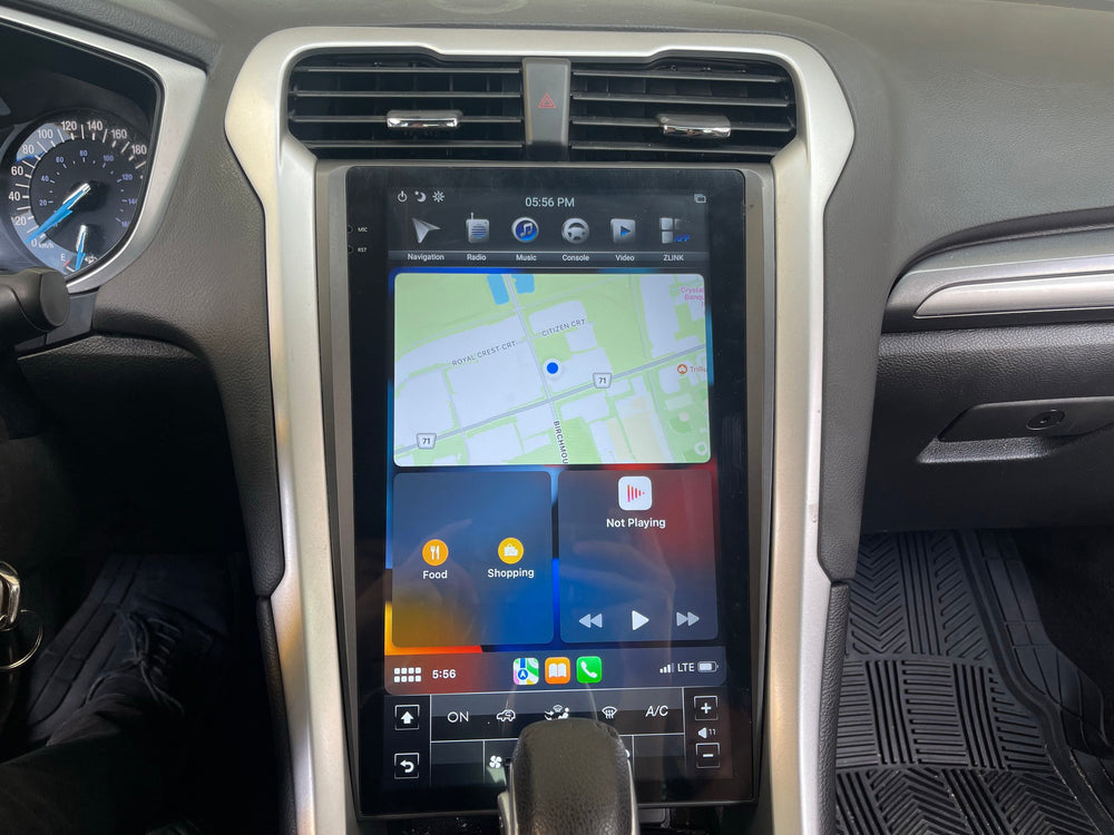 Ford Fusion Tesla Screen