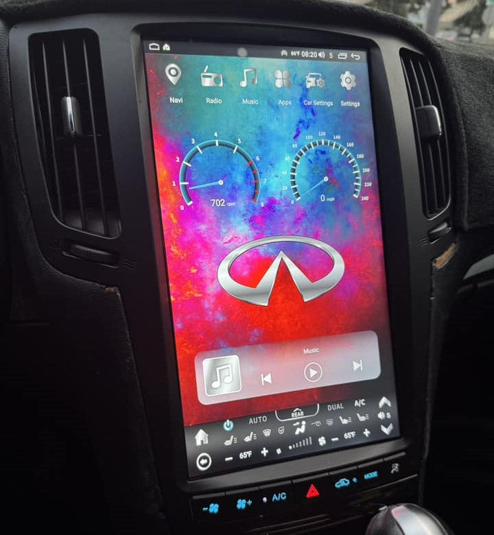 Infiniti G35 Tesla-style Screen 