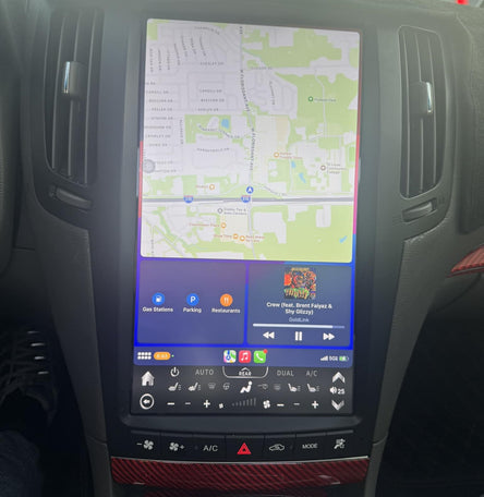 Infiniti G35 Tesla-style Screen 