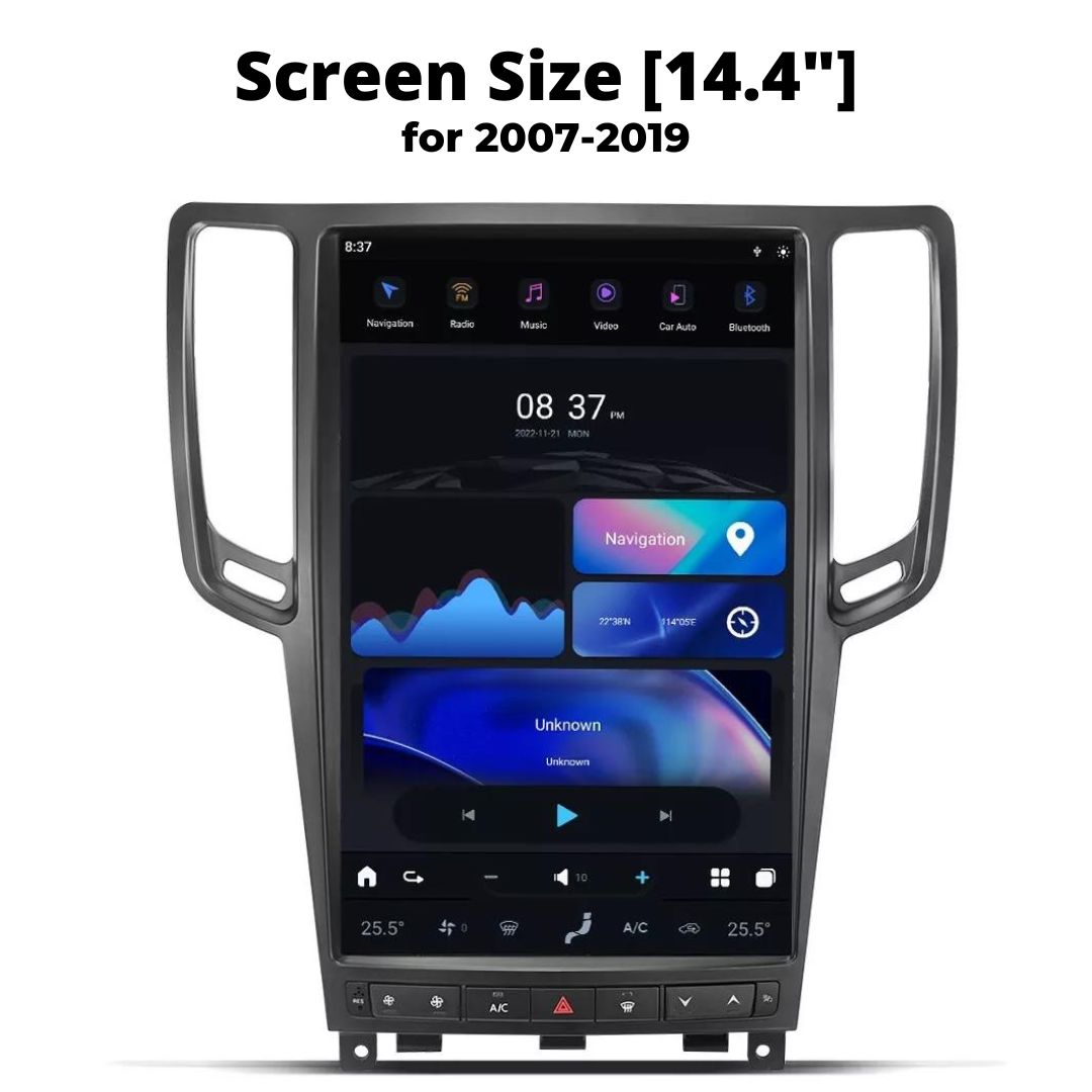 Infiniti G35 Tesla-style Screen 