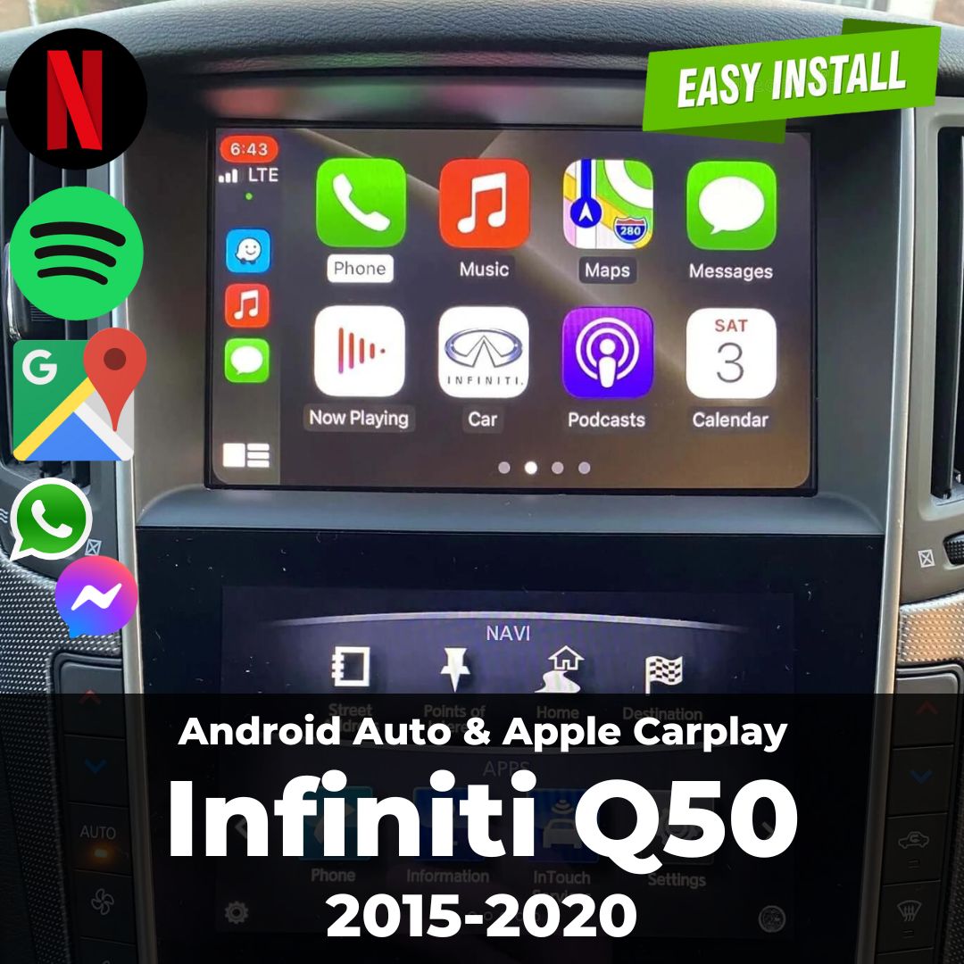 Infiniti Q50 Apple Carplay & Android Auto Module