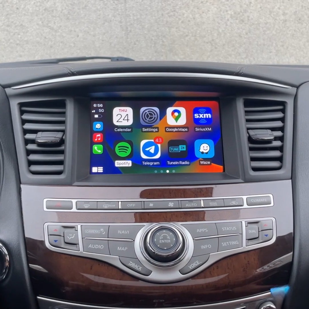 Infiniti QX60 Apple Carplay & Android Auto Module