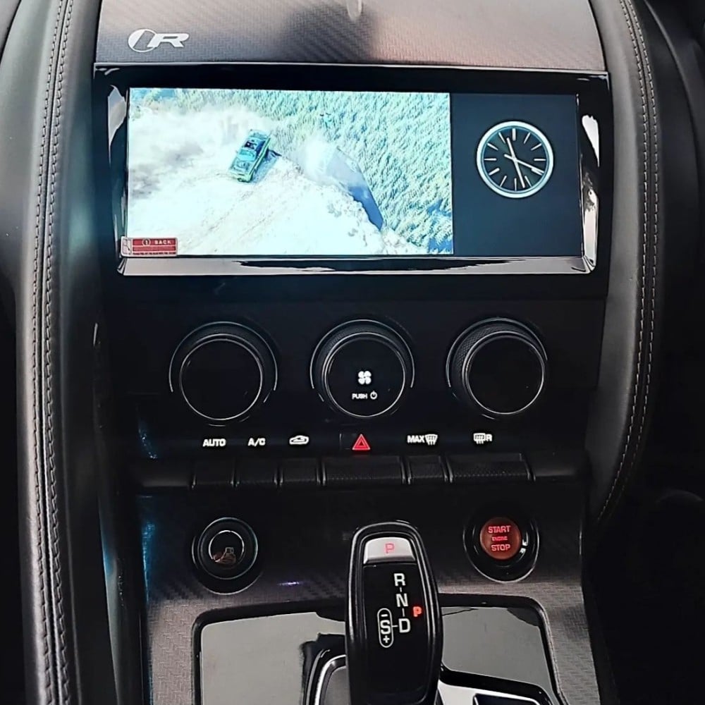 Jaguar F-Type Apple Carplay & Android Auto Screen