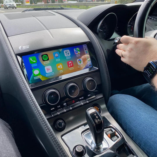 Jaguar F-Type Apple Carplay & Android Auto Screen