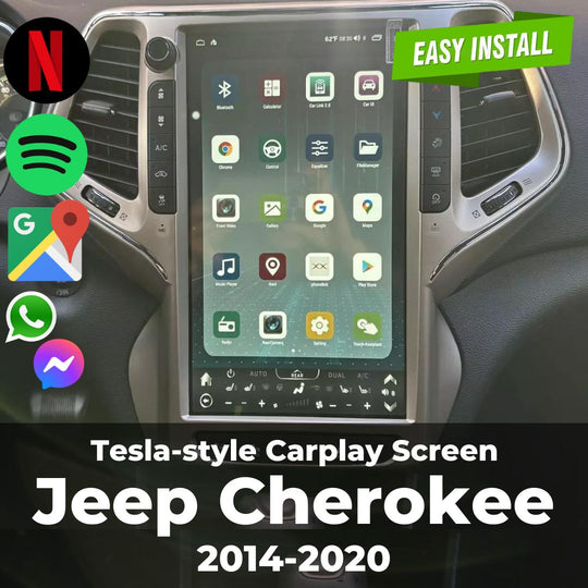 Jeep Cherokee Tesla-style Screen