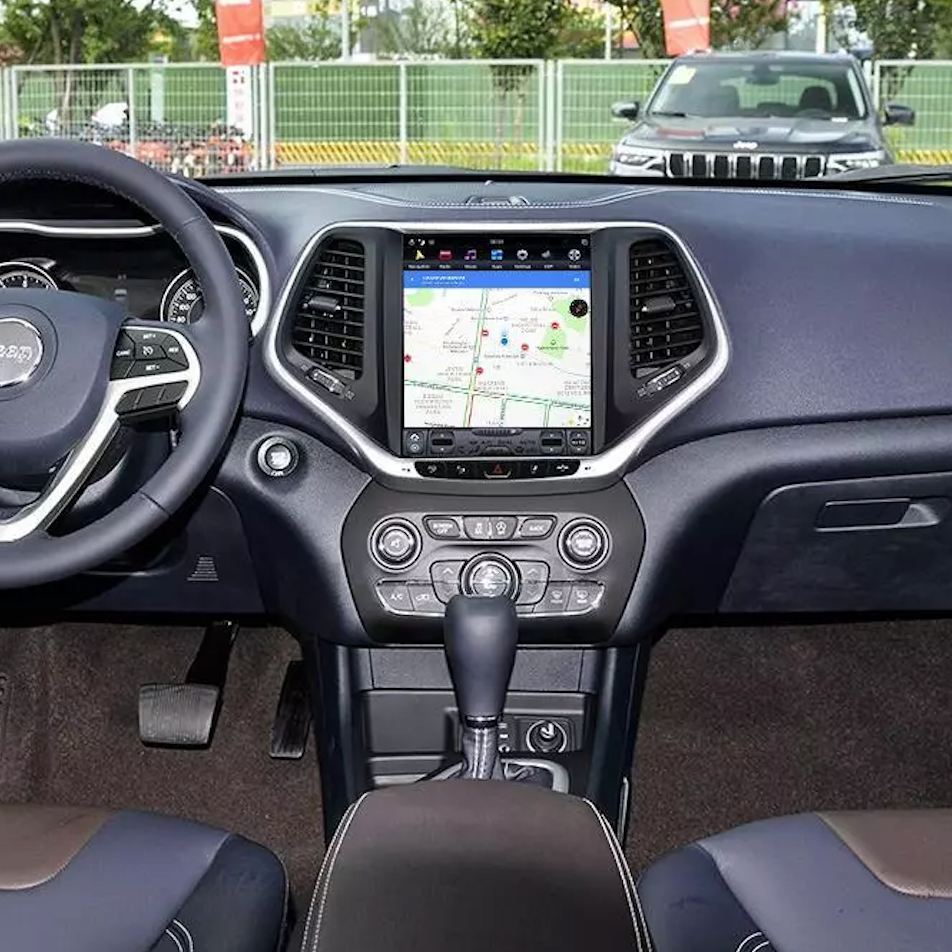 Jeep Cherokee Tesla-style Screen