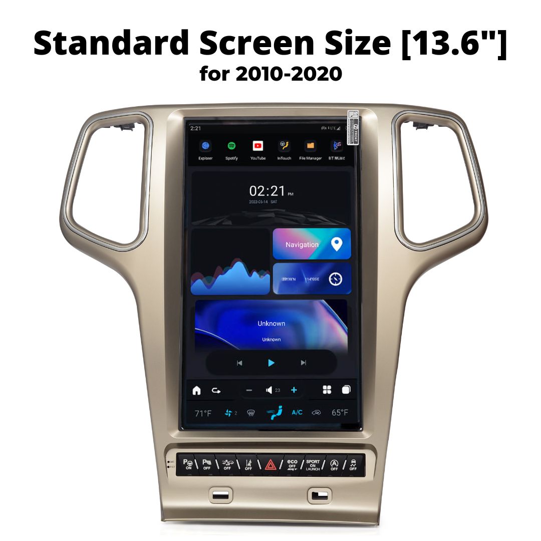 Jeep Rear Screen Tesla-style CarPlay Screens for Jeep | Merge Screens