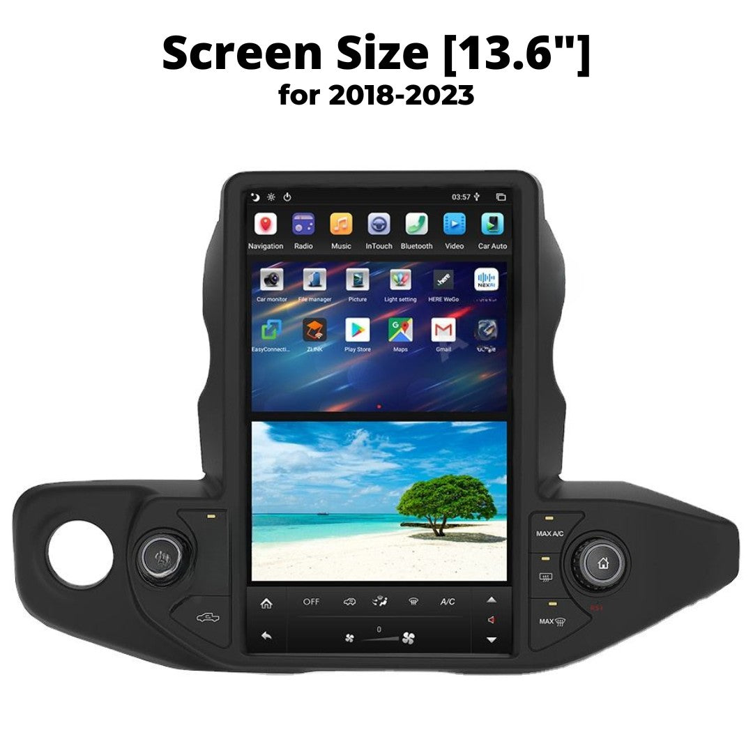 Tesla-style CarPlay Screens for Jeep | Merge Screens