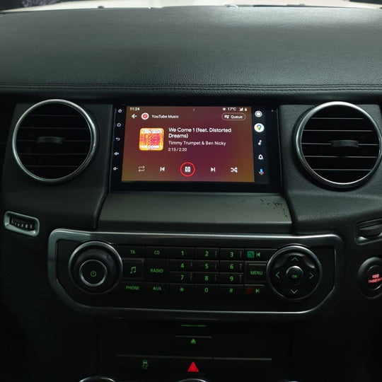 Land Rover Discovery  4 Apple Carplay & Android Auto Screen 