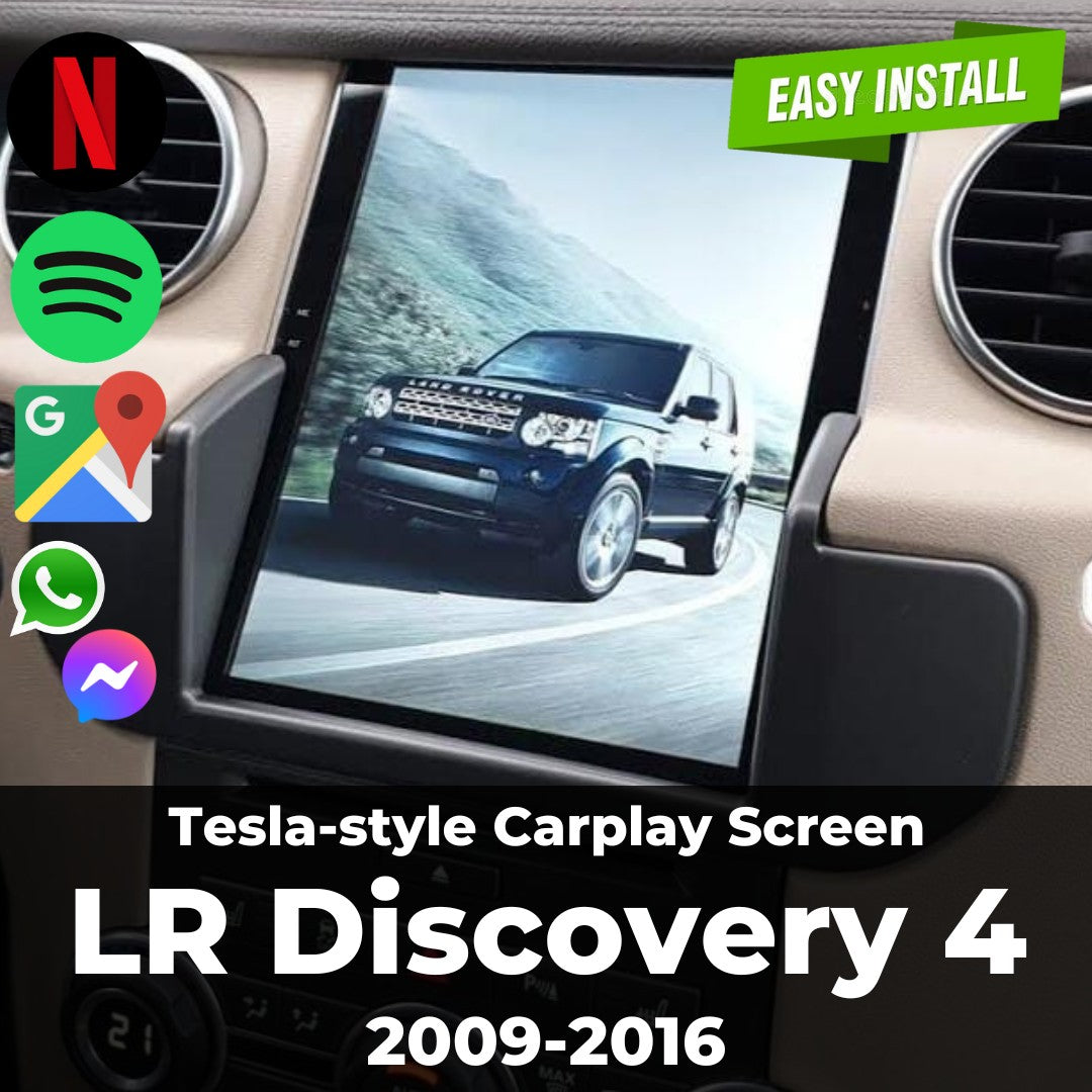 Land Rover Freelander Rear Screen Tesla-style CarPlay Screens for Land Rover & Range Rover