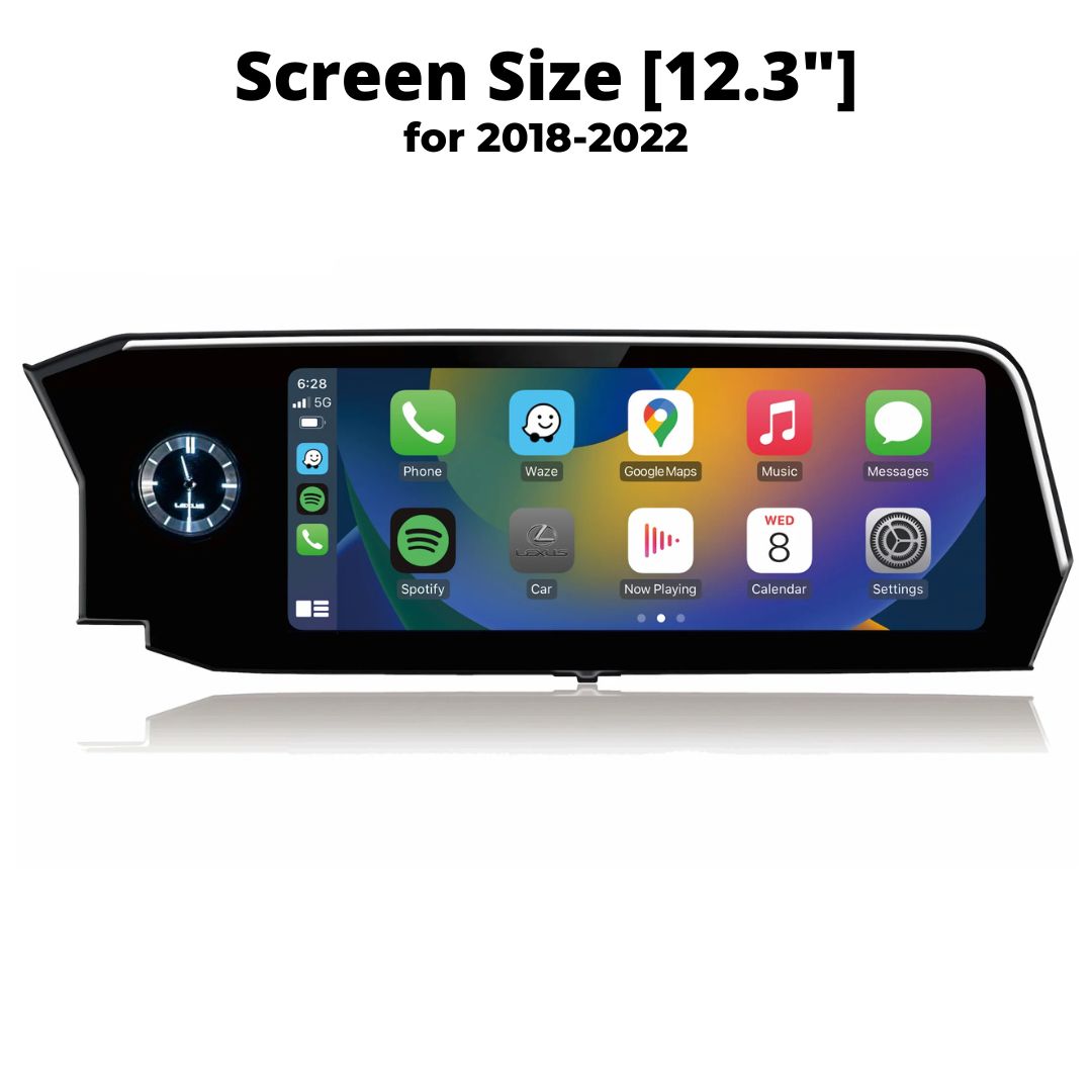 Custom Lexus Screen Tesla-style CarPlay Screens for Lexus | Merge Screens