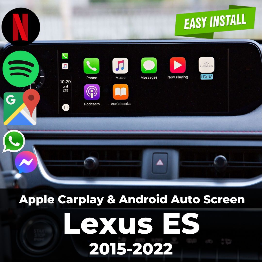 Lexus ES Apple Carplay & Android Auto Screen 