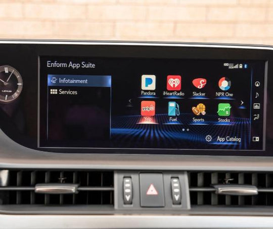 Lexus ES Apple Carplay & Android Auto Screen 