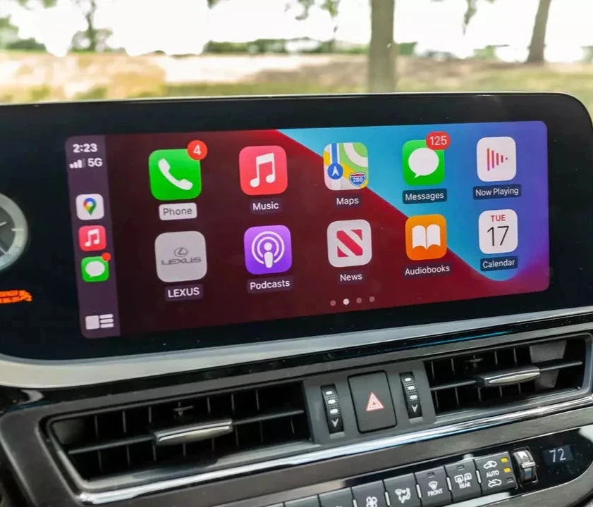 Lexus ES Apple Carplay & Android Auto Screen 