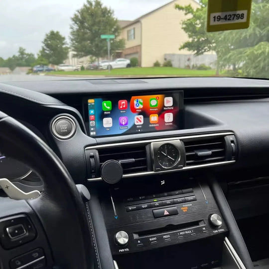 Lexus IS Apple Carplay & Android Auto Screen  