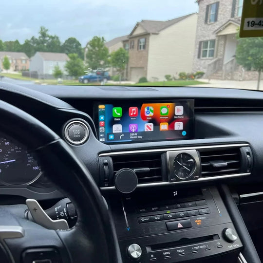 Lexus IS Apple Carplay & Android Auto Screen  