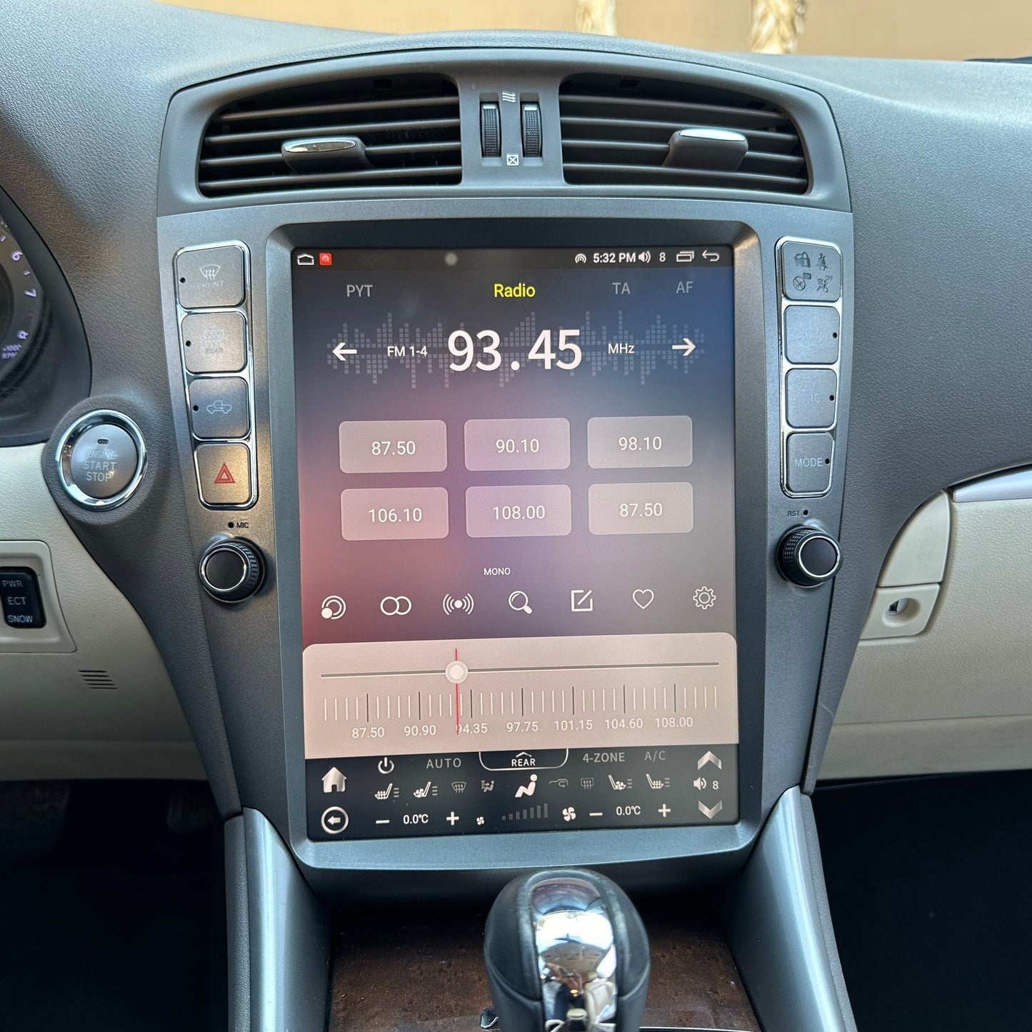 Custom Lexus Screen Tesla-style CarPlay Screens for Lexus | Merge Screens