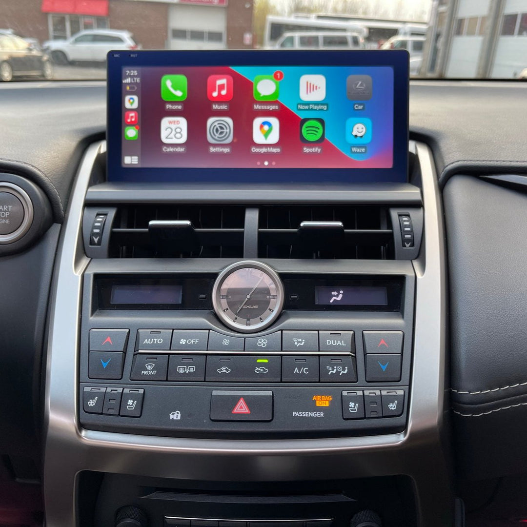 Lexus NX Apple Carplay & Android Auto Screen