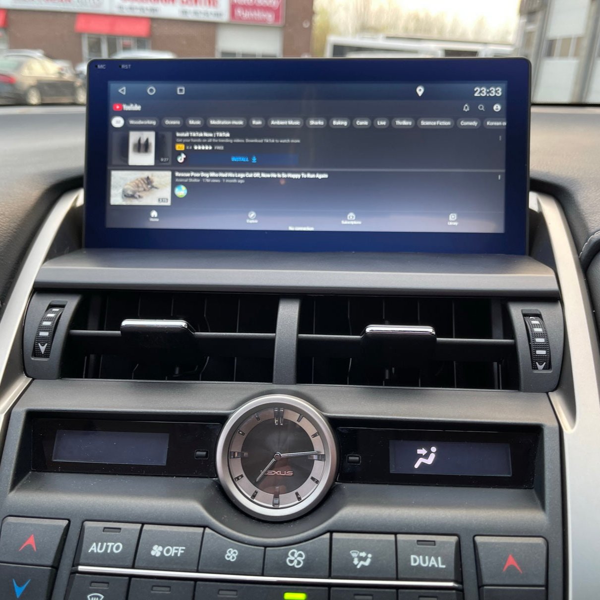 Custom Lexus Screen Tesla-style CarPlay Screens for Lexus | Merge Screens