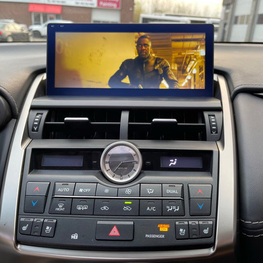 Lexus NX Apple Carplay & Android Auto Screen