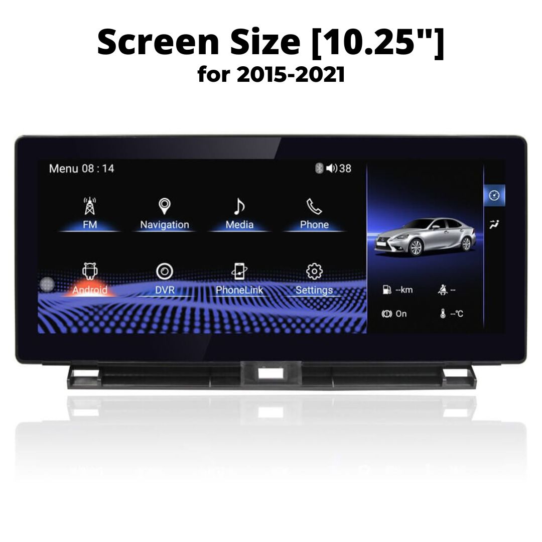 Custom Lexus Screen Tesla-style CarPlay Screens for Lexus | Merge Screens