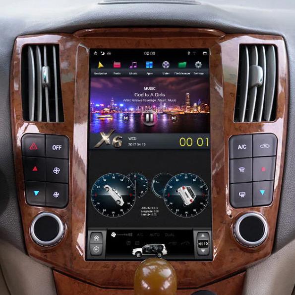 Lexus RX Tesla-style Carplay Screen