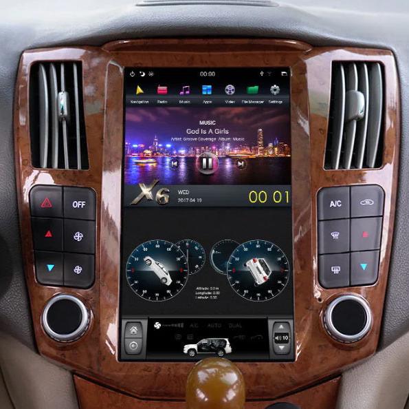 Custom Lexus Screen Tesla-style CarPlay Screens for Lexus | Merge Screens