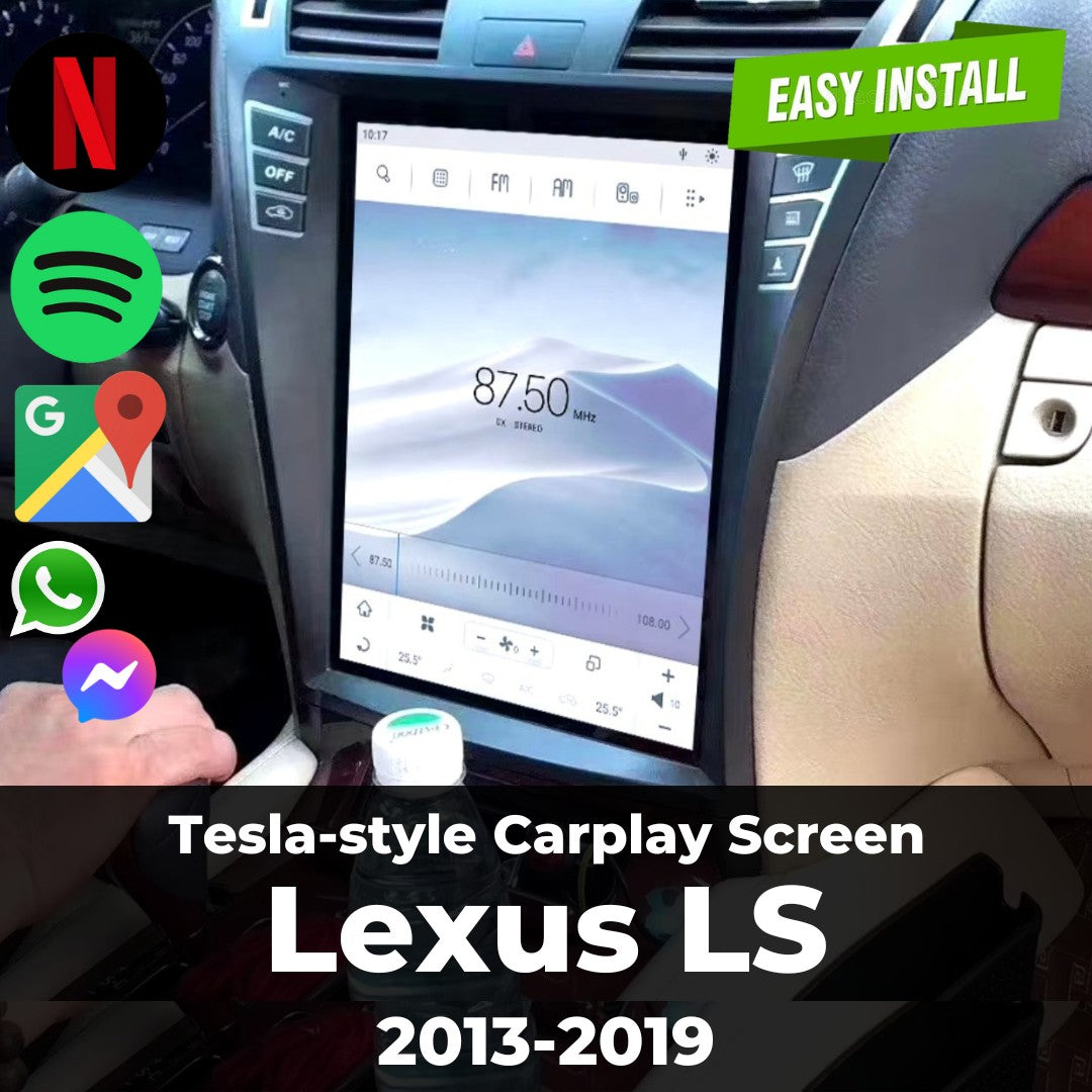 Lexus LS Tesla-style Screen 