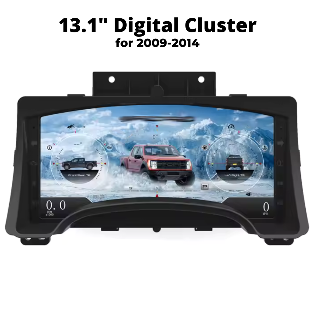Ford F150 Digital Cluster Upgrade for 2009-2012 | Speedometer & Dashboard Screen