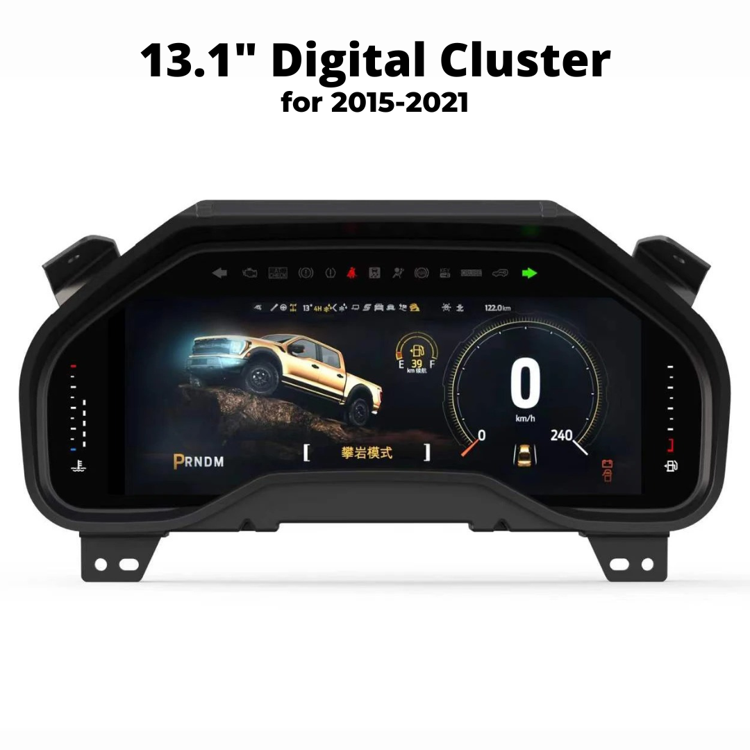 Ford F150 Digital Cluster Upgrade for 2009-2012 | Speedometer & Dashboard Screen