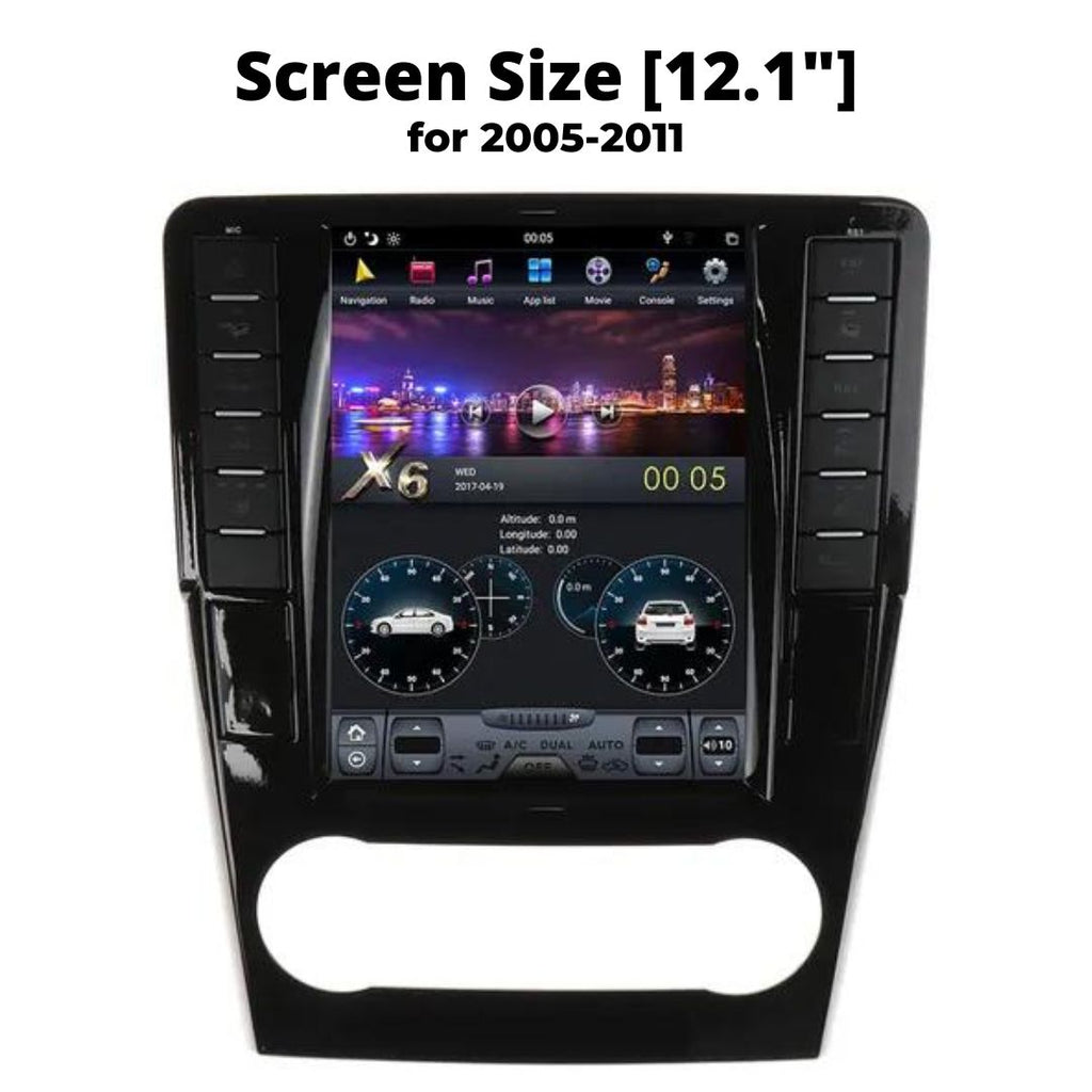 Tesla-style Mercedes Benz GL Class Radio Screen Upgrade – Merge Screens