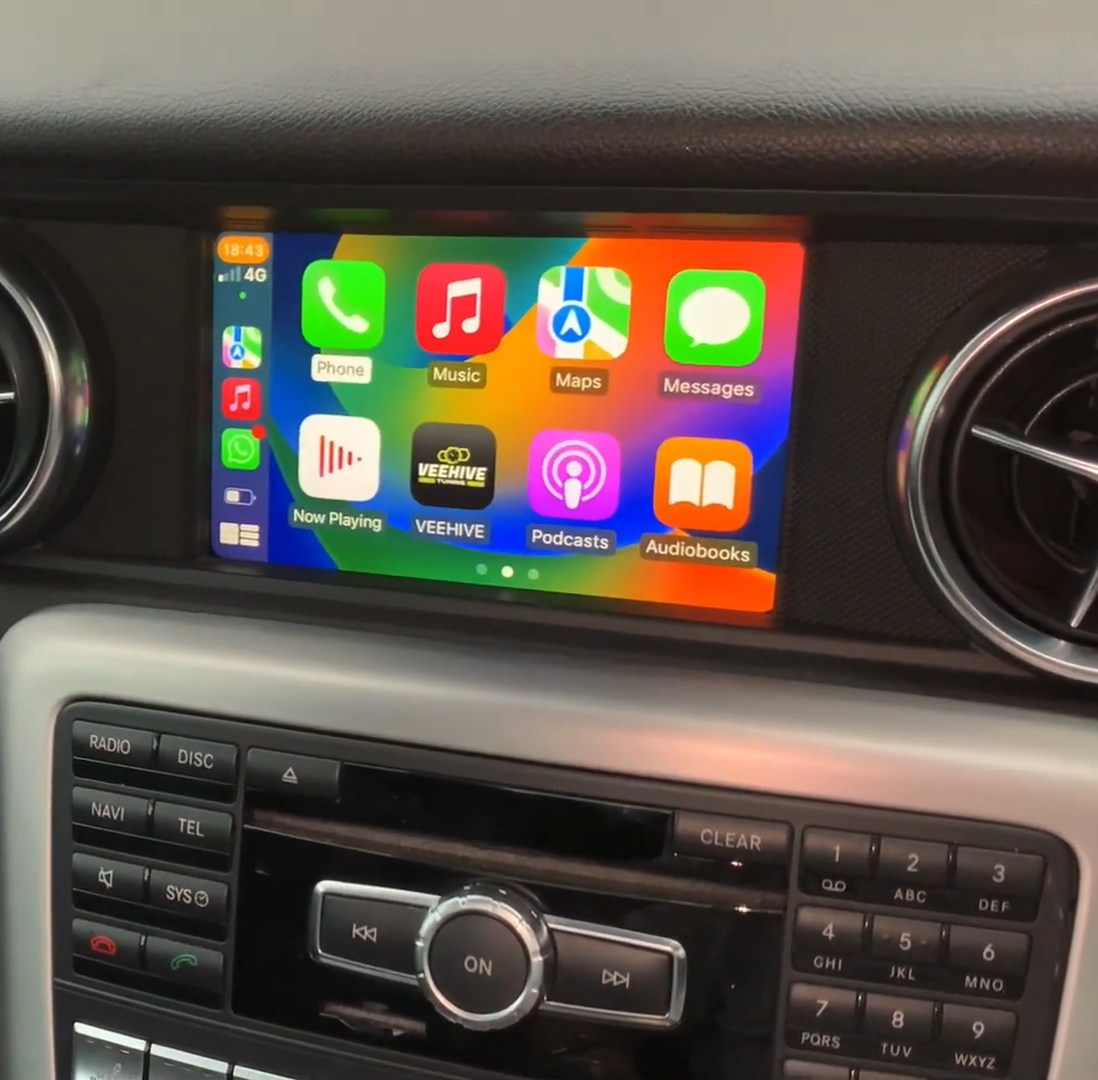 Mercedes SLK 2007-2017 | Apple Carplay & Android Auto Module